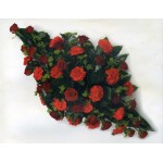 Rose and Carnation Casket Spray