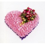 Pink Massed Solid Heart
