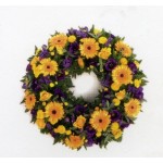 Yellow & Blue Wreath