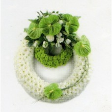 Pink & Lime Wreath Pink & Lime Wreath
